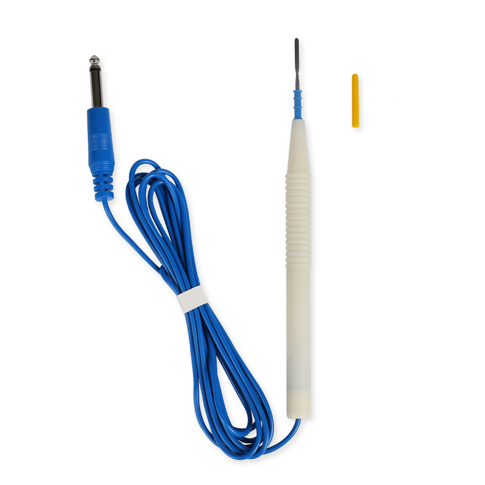 70 мм плоский нож из нержавеющей стали с ножным переключателем, одноразовый хирургический электрод-карандаш