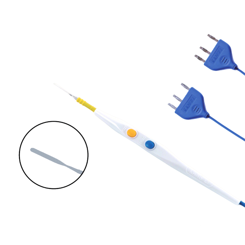 70 мм плоское лезвие с антипригарным покрытием из нержавеющей стали, ручной переключатель, одноразовый хирургический электрод-карандаш